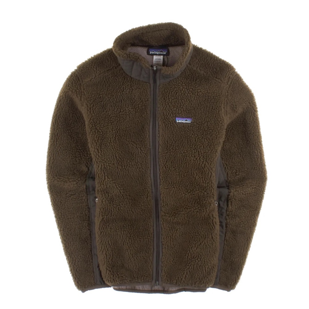 Patagonia Women's Retro-X Jacket Full Zip Brown Size S